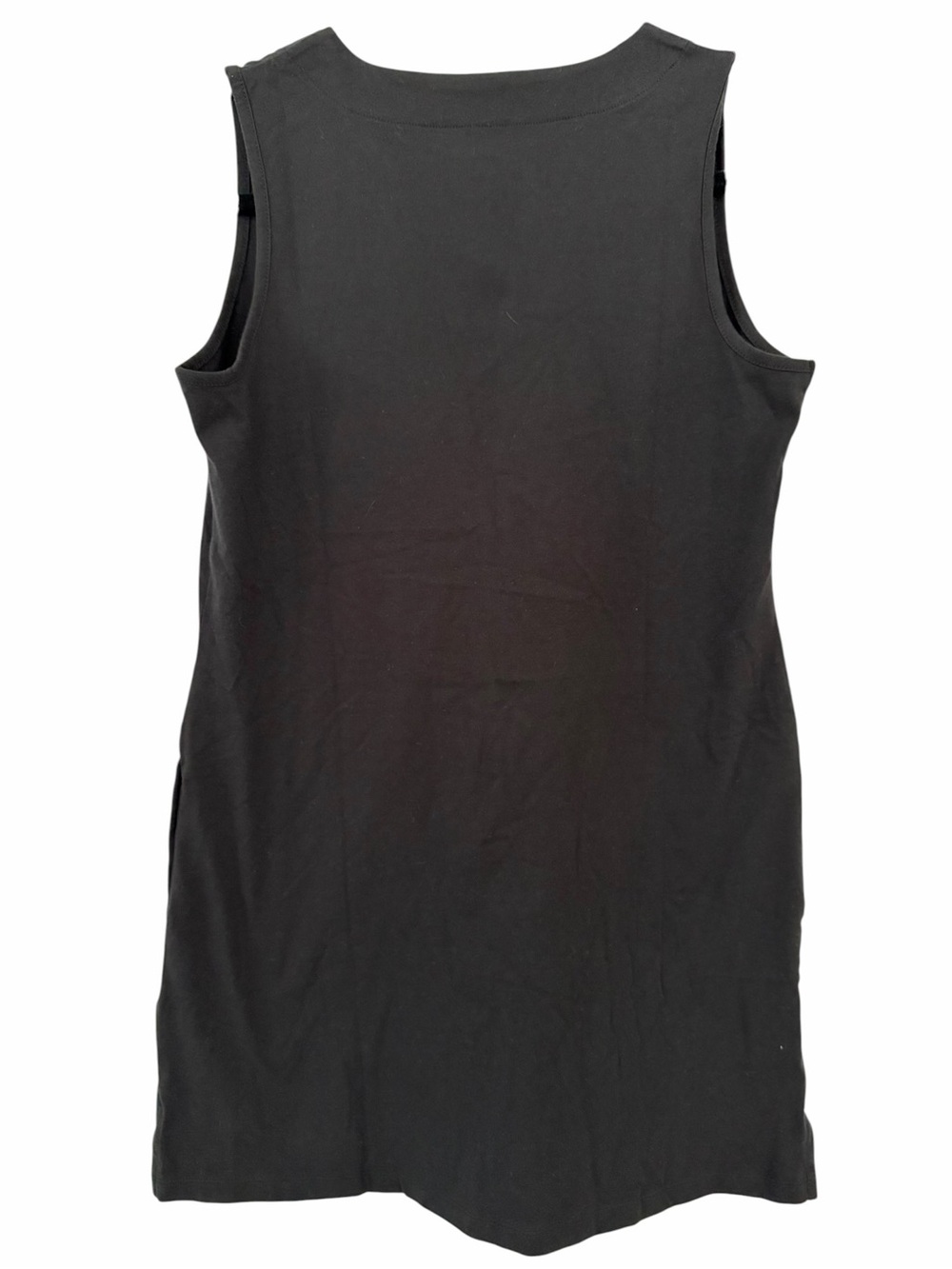 LANDS END Cotton DRESS with Pockets Black XS - Picture 5 of 5